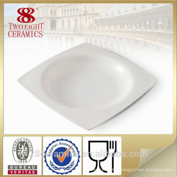 Wholesale hôtel accessoire, plats de porcelaine pas cher du restaurant utilisé